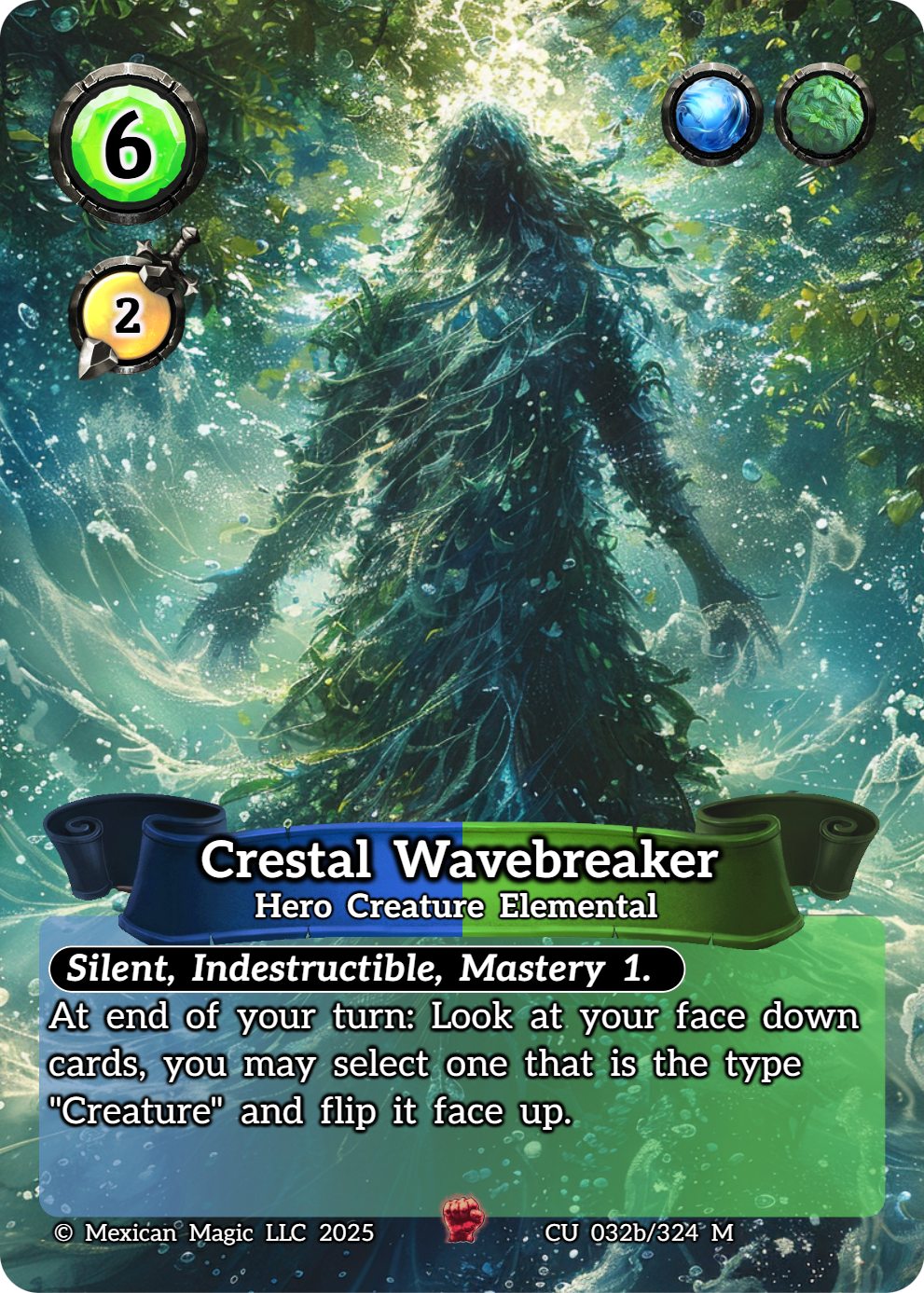 Crestal Wavebreaker
