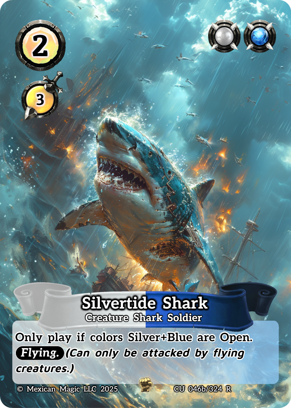 Silvertide Shark