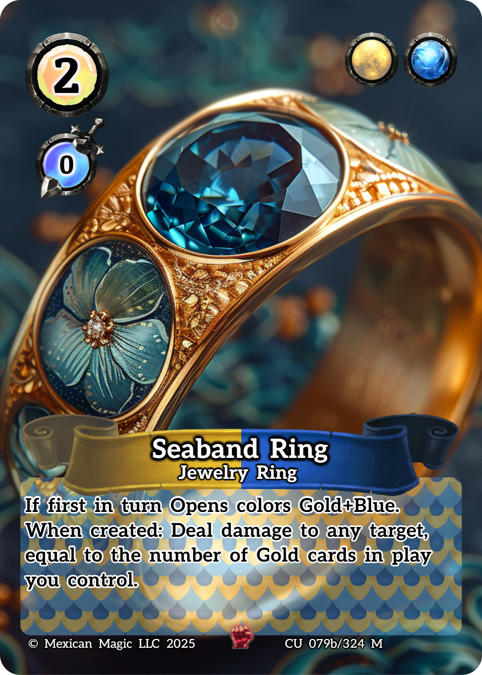 Seaband Ring