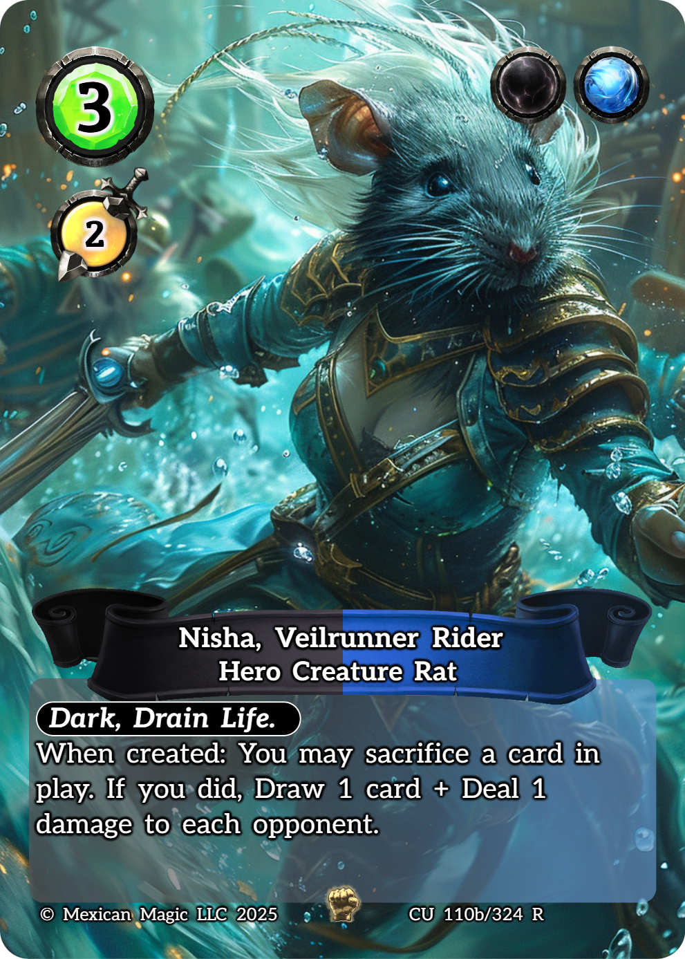 Nisha, Veilrunner Rider