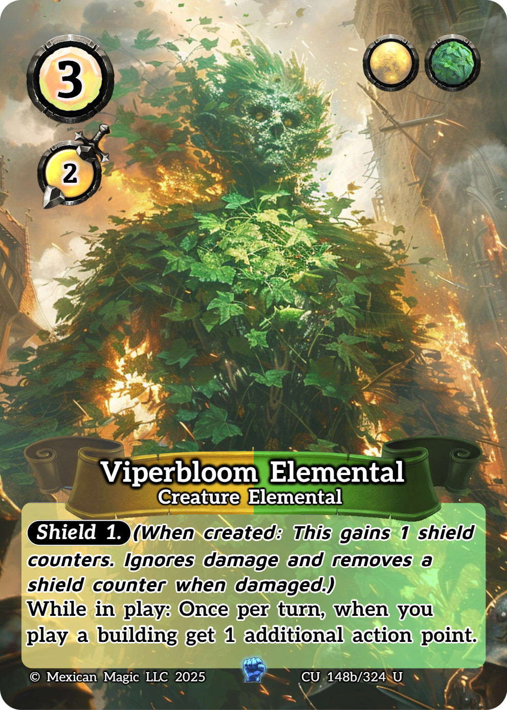 Viperbloom Elemental