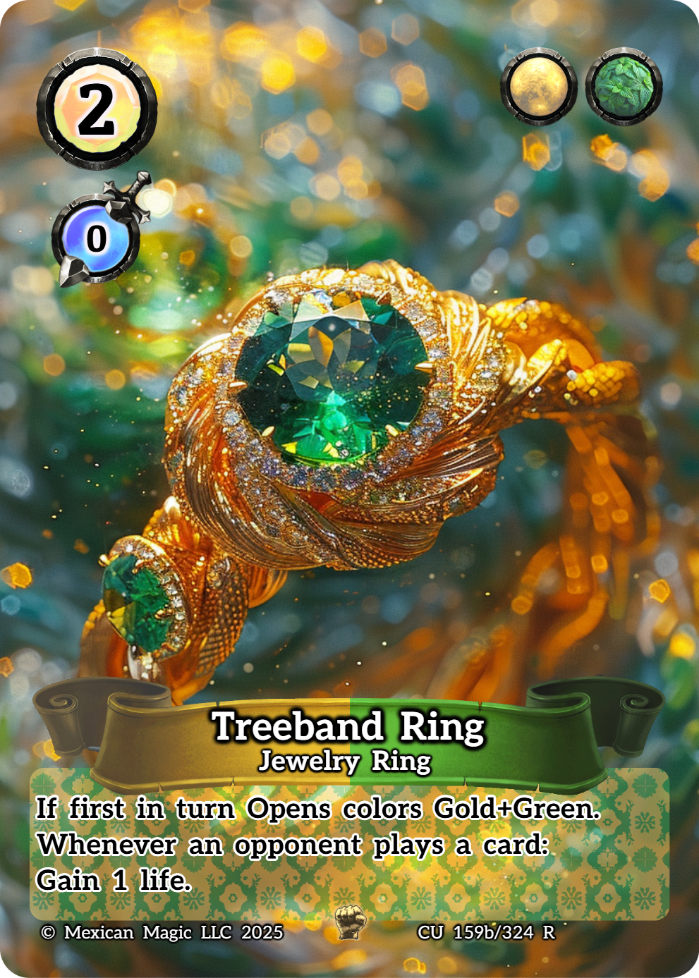 Treeband Ring