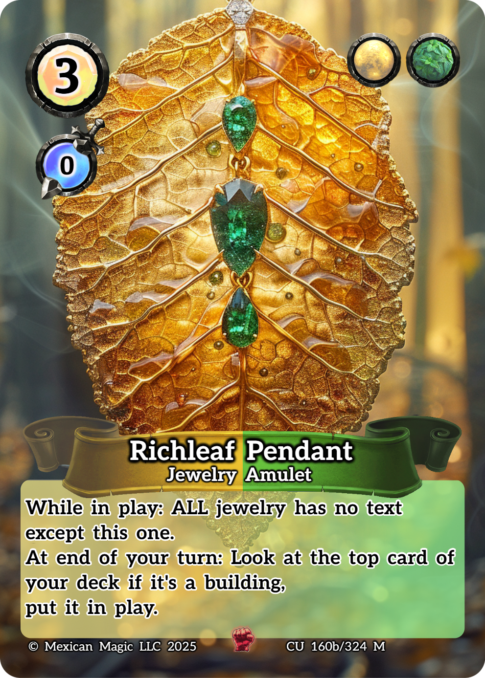 Richleaf Pendant