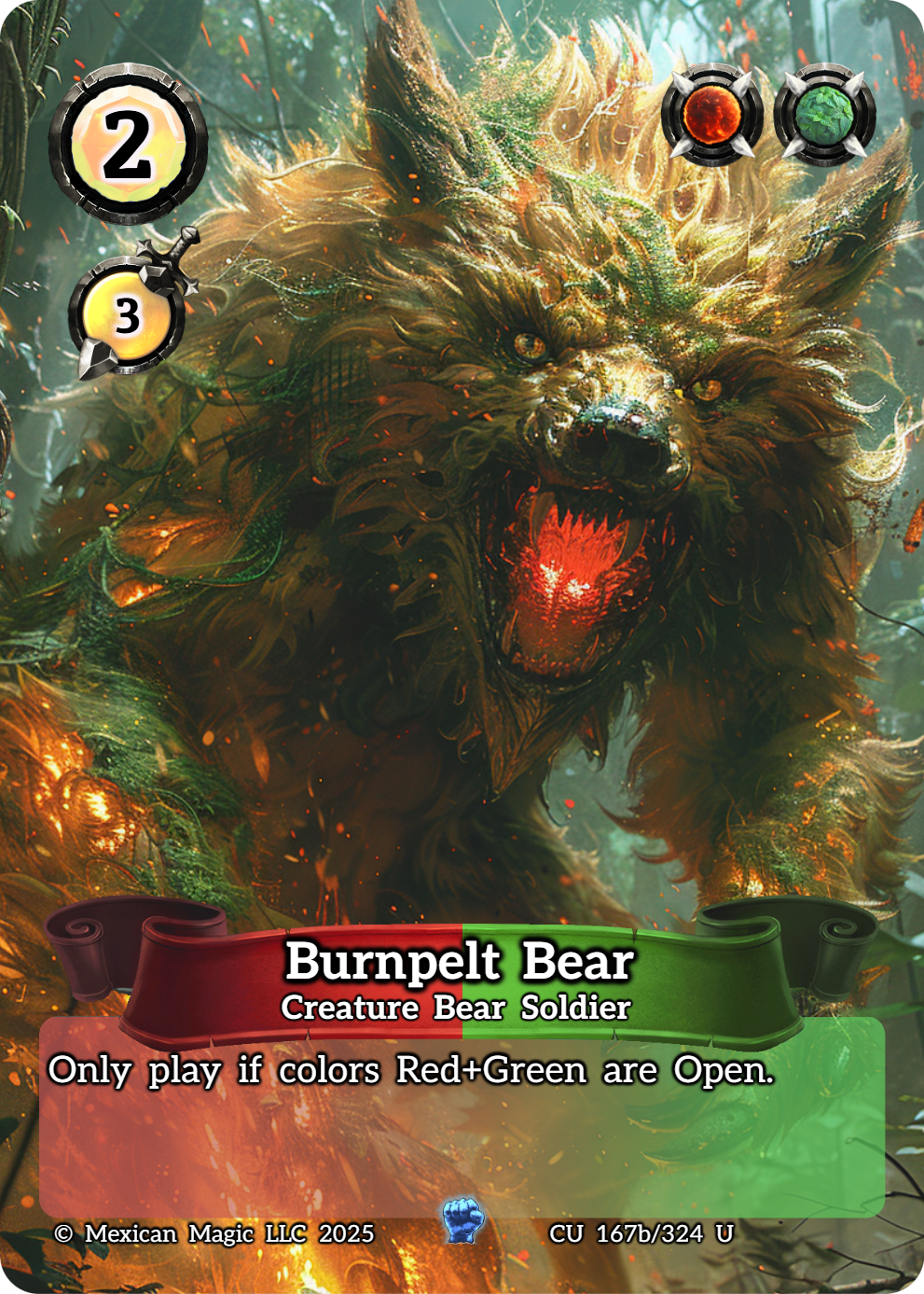 Burnpelt Bear