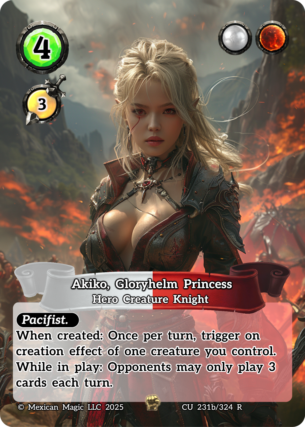 Akiko, Gloryhelm Princess