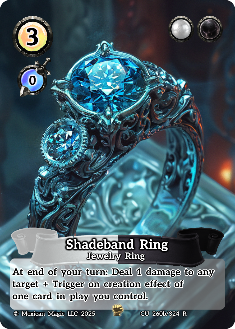 Shadeband Ring