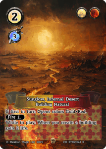 Sunglow, Infernal Desert