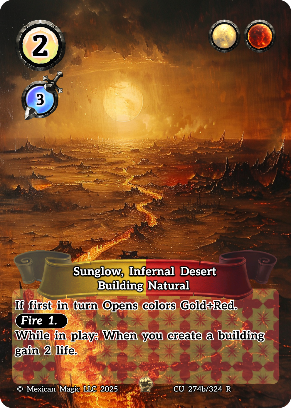 Sunglow, Infernal Desert