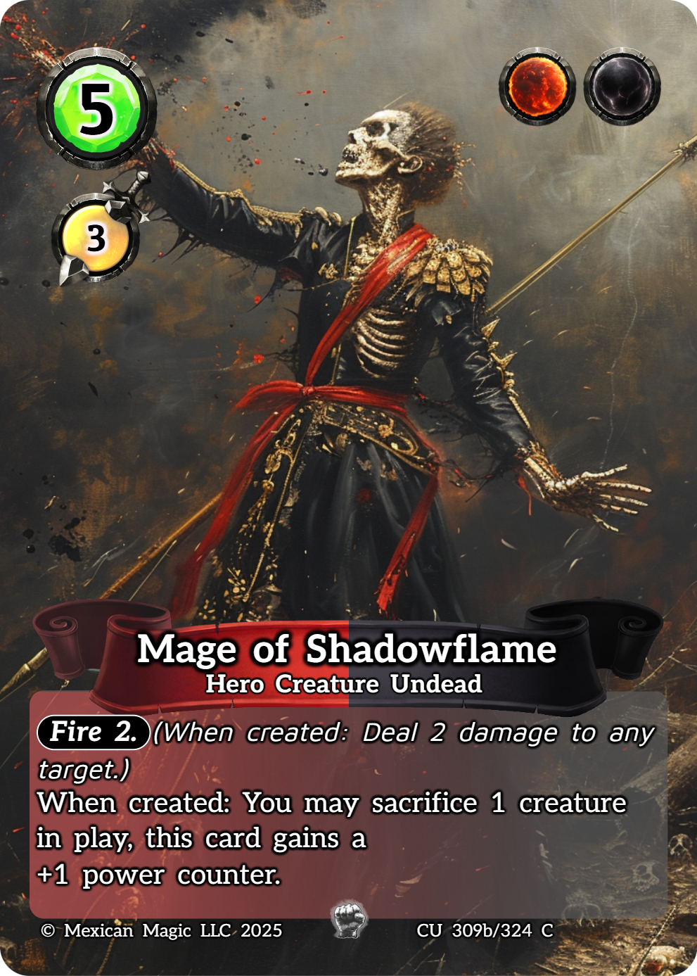 Mage of Shadowflame