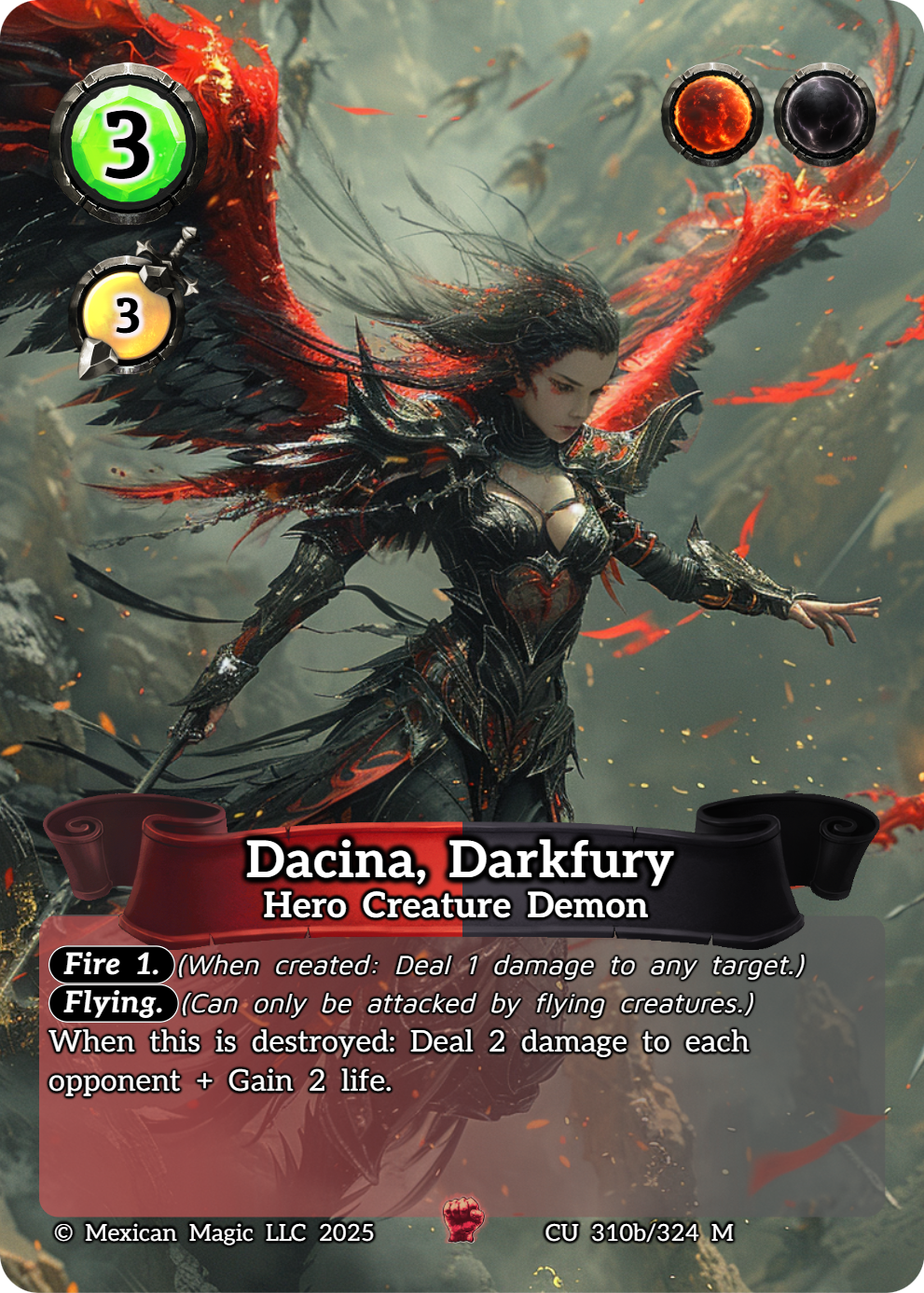 Dacina, Darkfury