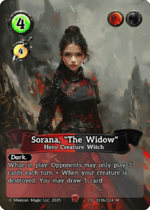 Sorana, “The Widow”