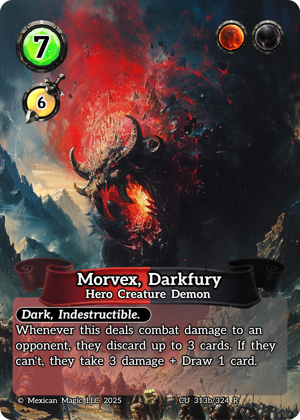 Morvex, Darkfury
