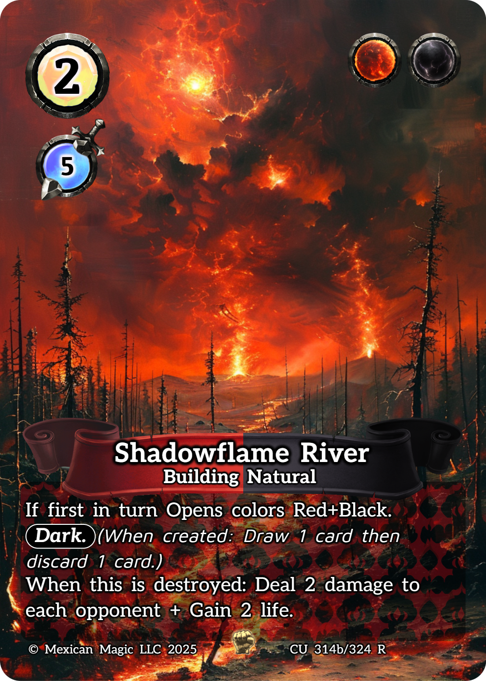 Shadowflame River