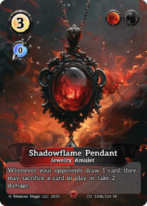 Shadowflame Pendant