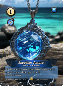 Sapphire Amulet