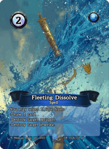 Fleeting Dissolve