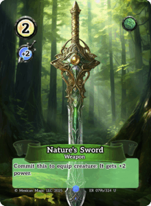 Nature’s Sword