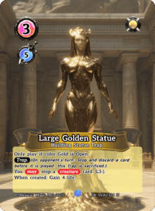 Large Golden Statue