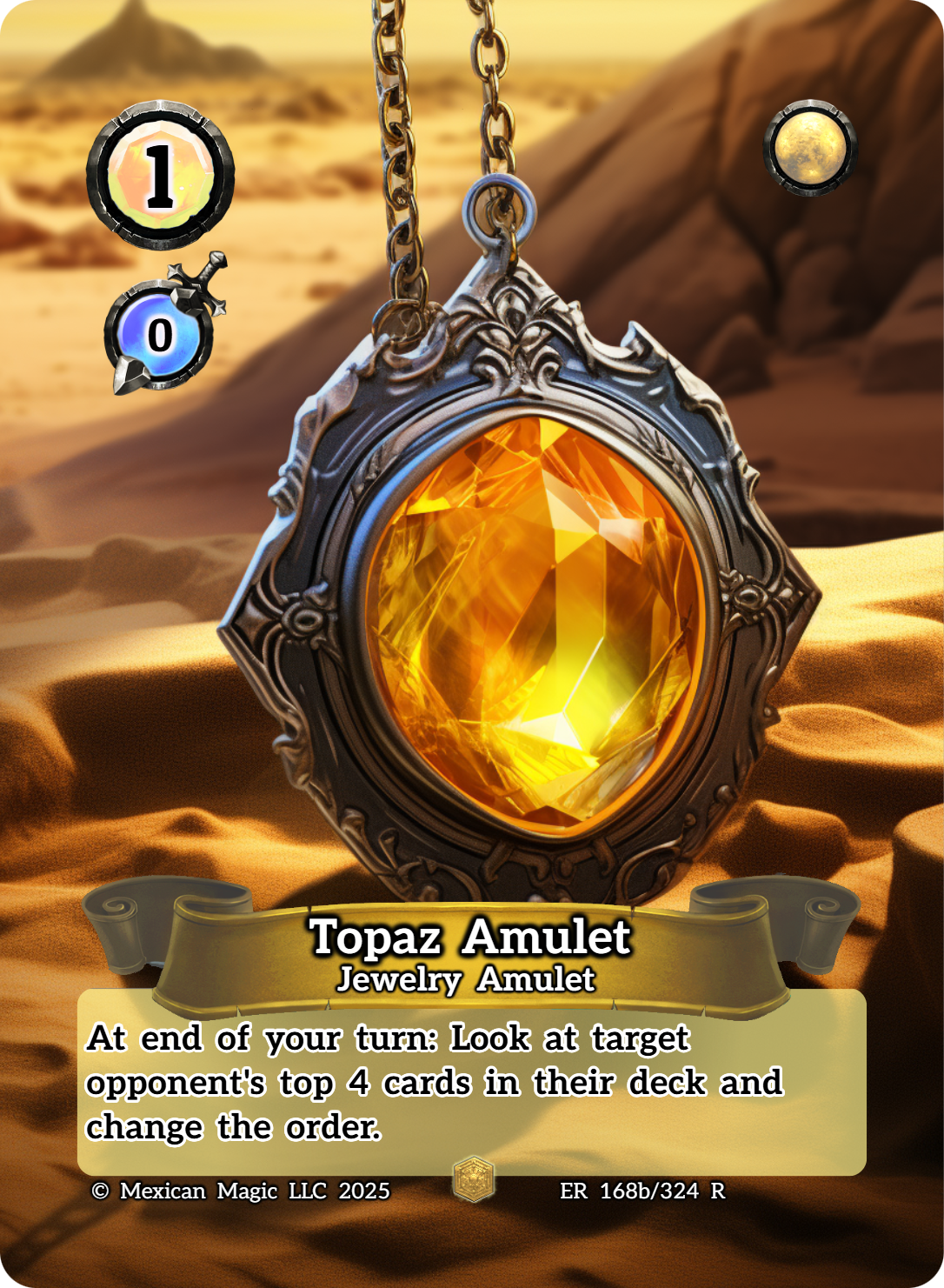 Topaz Amulet