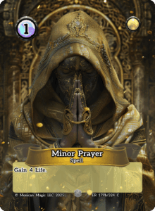 Minor Prayer