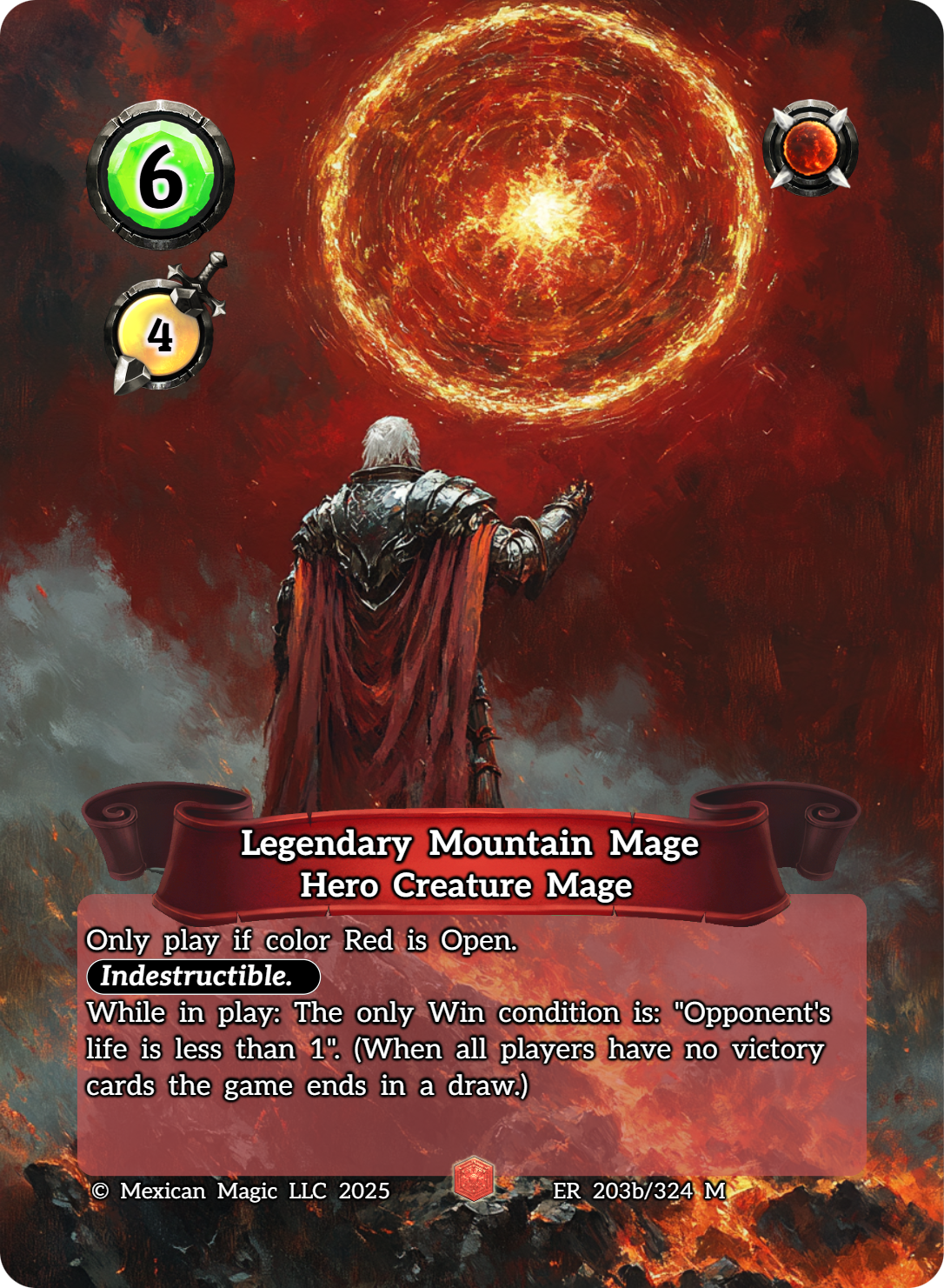 Legendary Mountain Mage