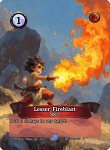 Lesser Fireblast
