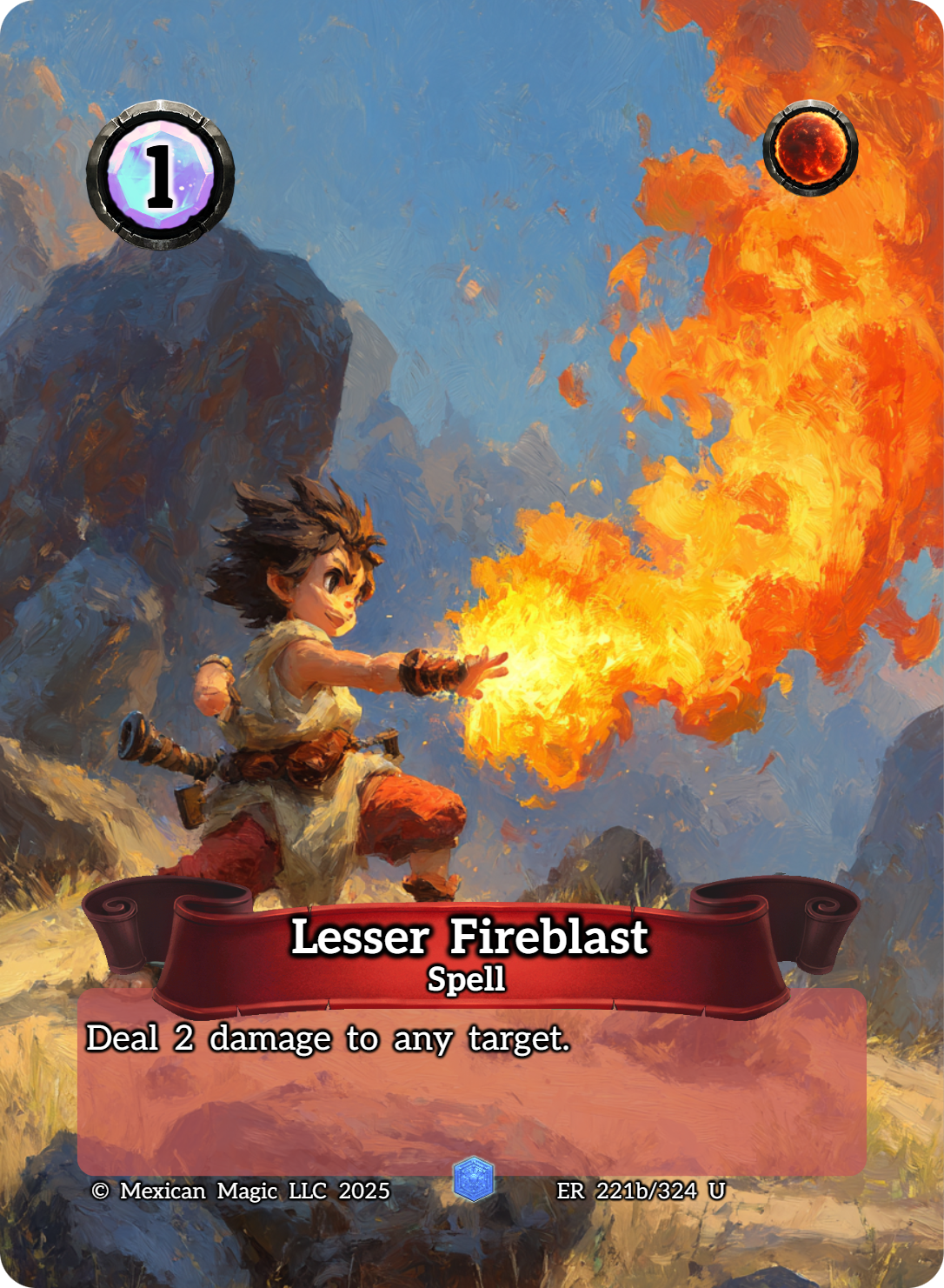 Lesser Fireblast