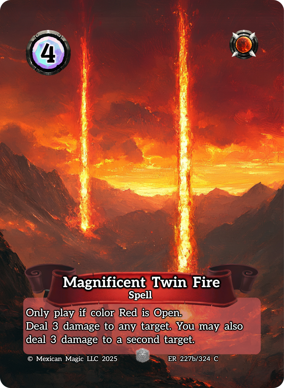 Magnificent Twin Fire