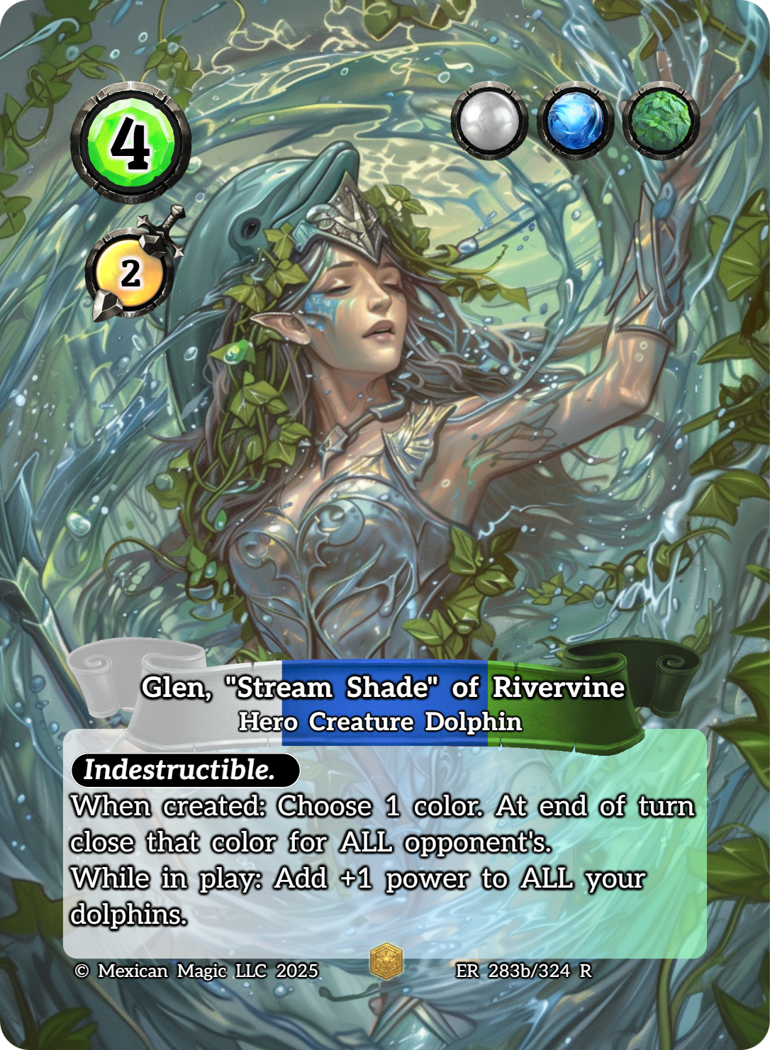 Glen, “Stream Shade” of Rivervine