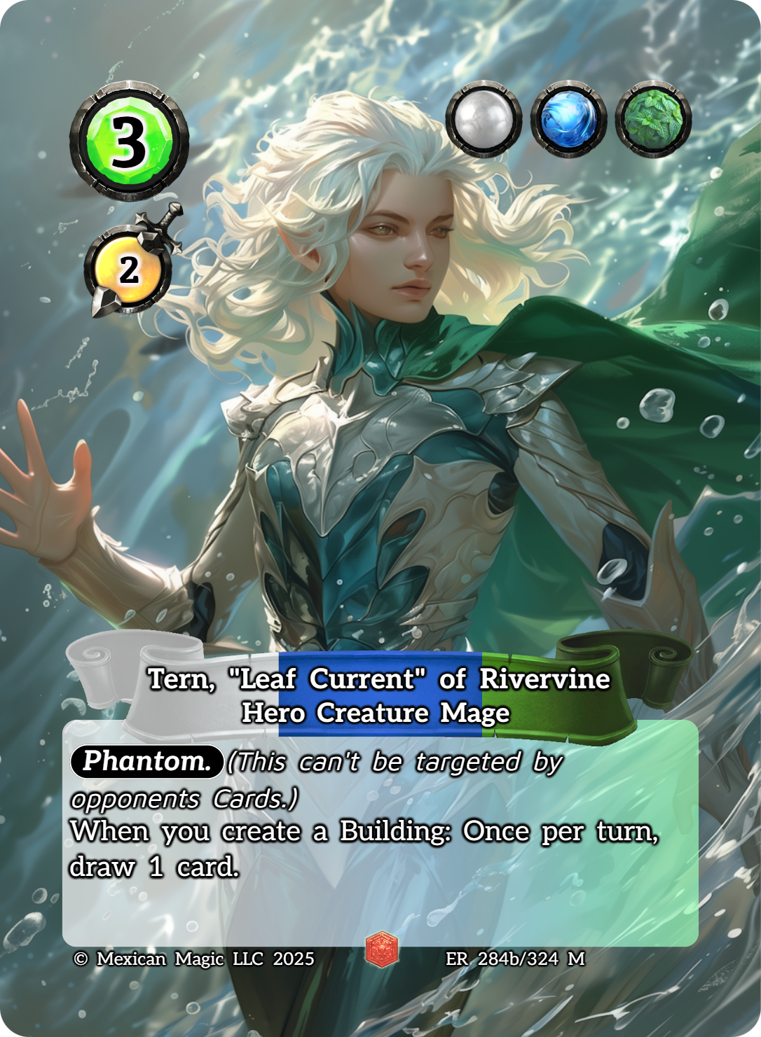 Tern, “Leaf Current” of Rivervine