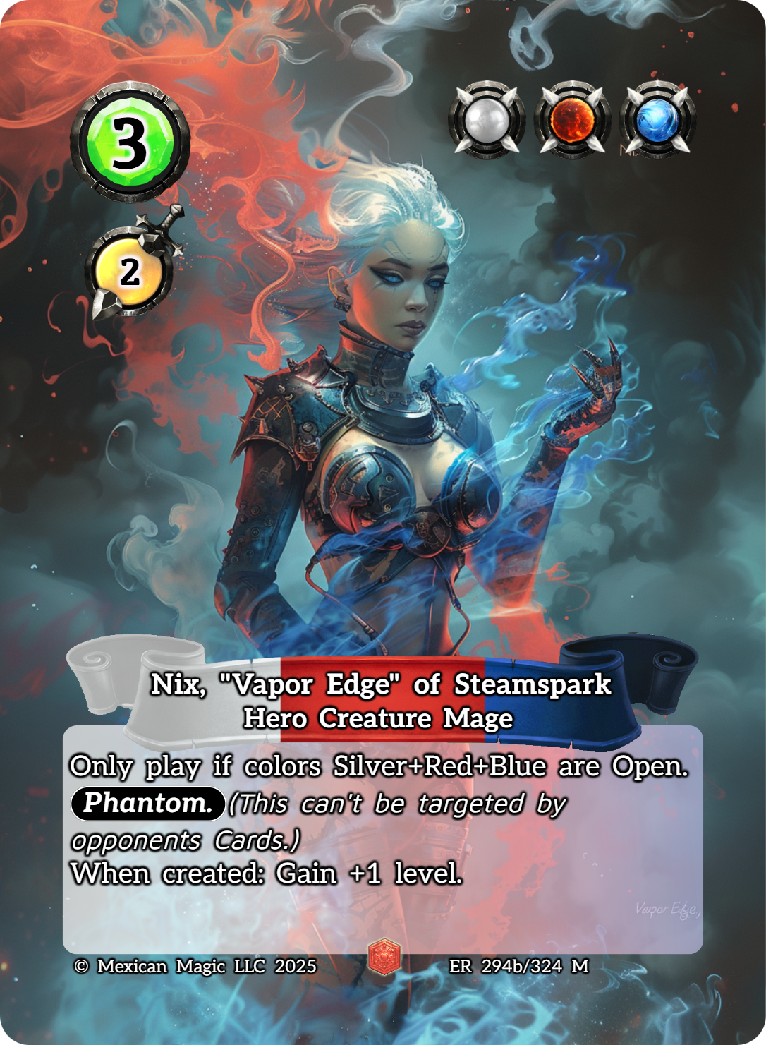 Nix, “Vapor Edge” of Steamspark