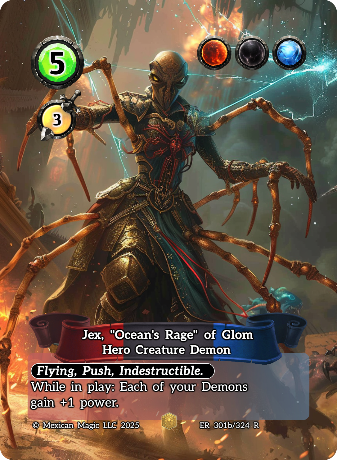 Jex, “Ocean’s Rage” of Glom