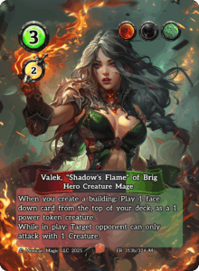 Valek, “Shadow’s Flame” of Brig