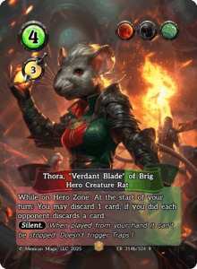 Thora, “Verdant Blade” of Brig