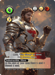 Molt, “Fire Gleam” of Silvex